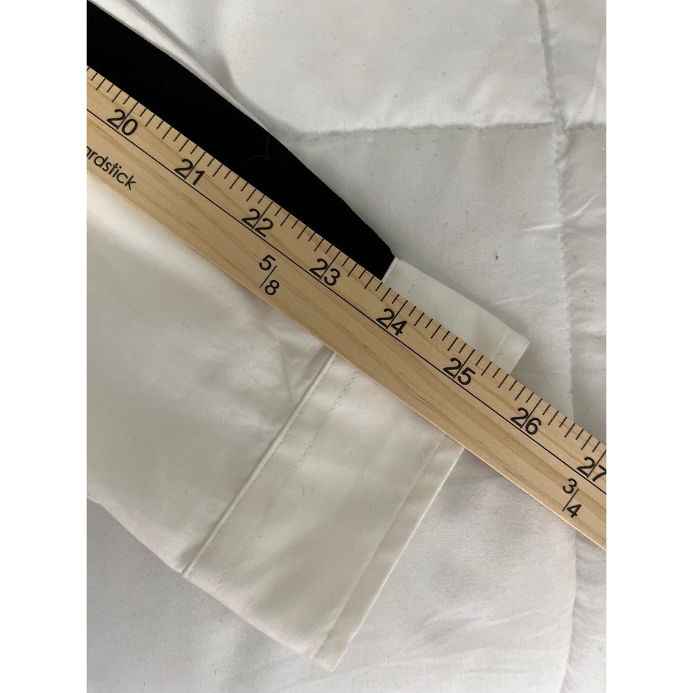 INC International Concepts Men's XL White Dress Shirt Black Stripe Long Sleeve - Picture 9 of 9